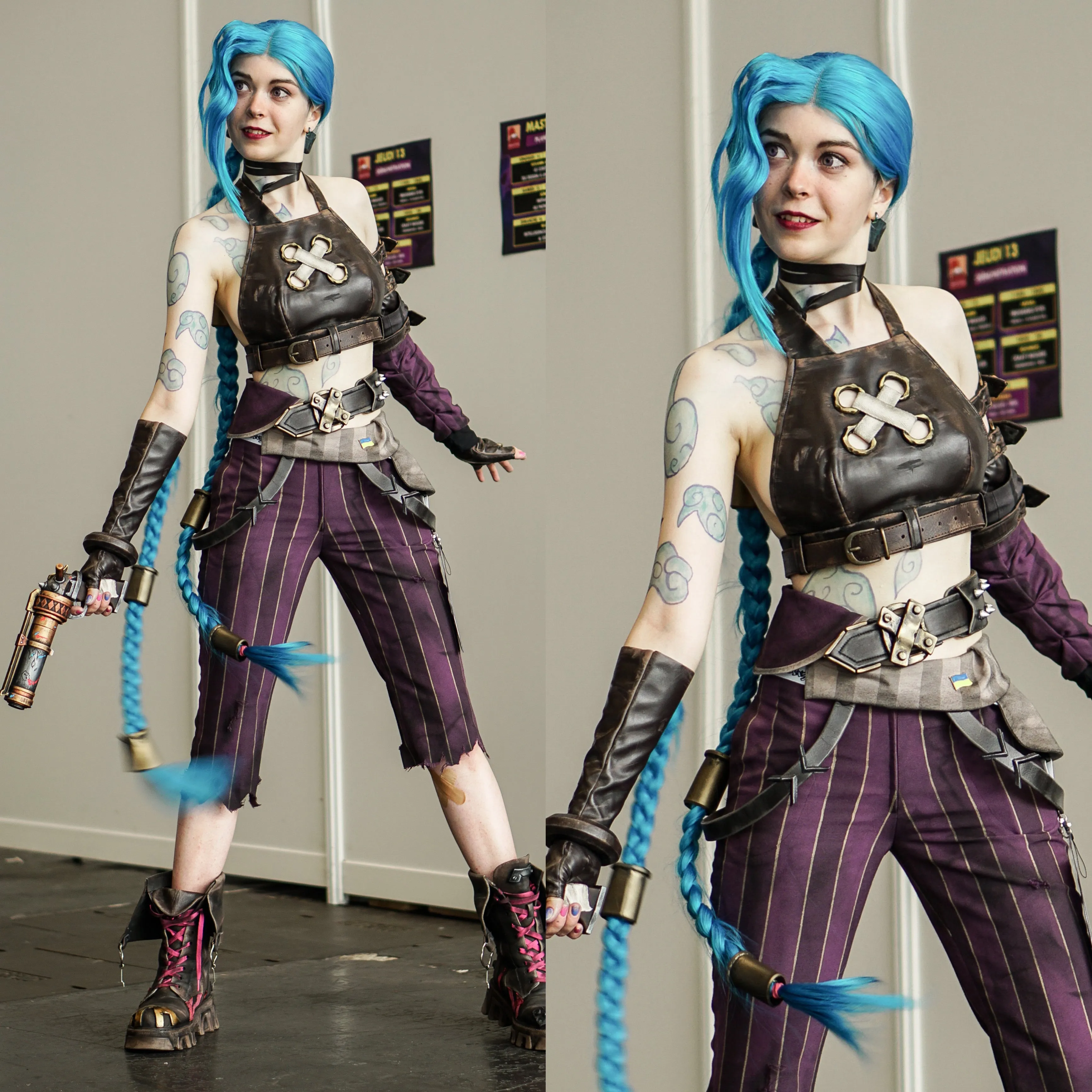 Jinx Arcane Cosplay Costume - Custom Made
