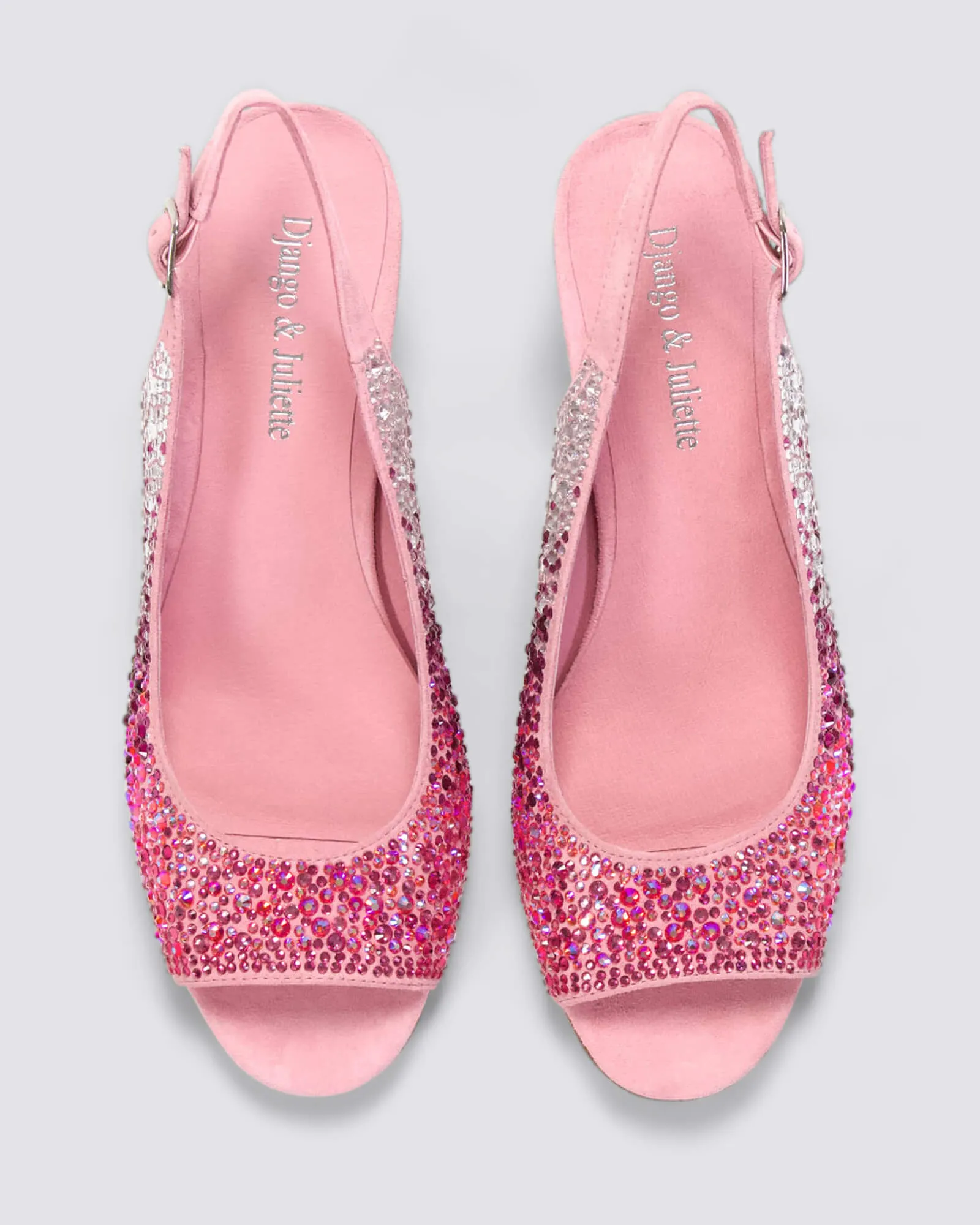 JUKES SLINGBACK HEELS MULTI PINK