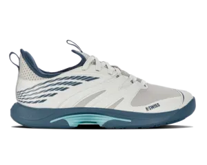 K-Swiss Men's Speedtrac Star White Moonstruck Indian Teal Shoes