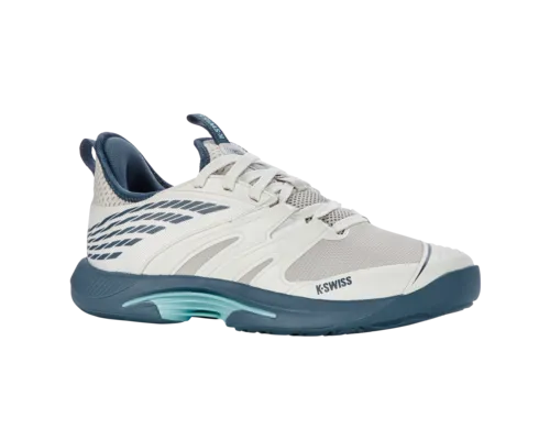 K-Swiss Men's Speedtrac Star White Moonstruck Indian Teal Shoes