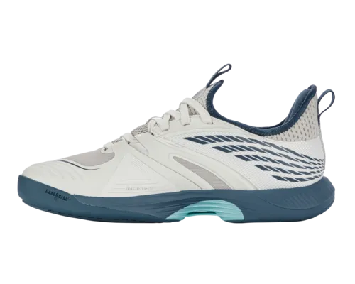 K-Swiss Men's Speedtrac Star White Moonstruck Indian Teal Shoes