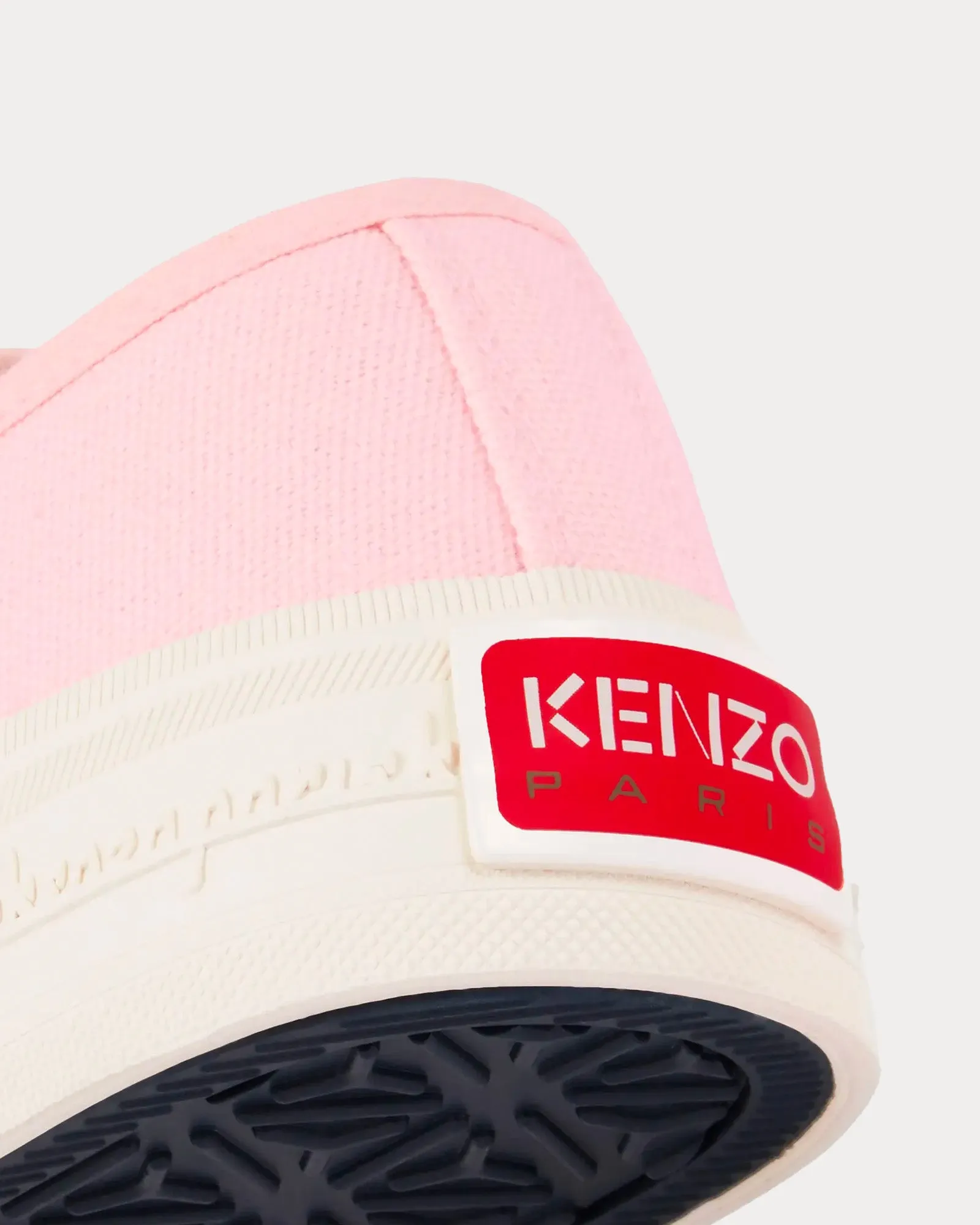 Kenzo Foxy Canvas Faded Pink Low Top Sneakers
