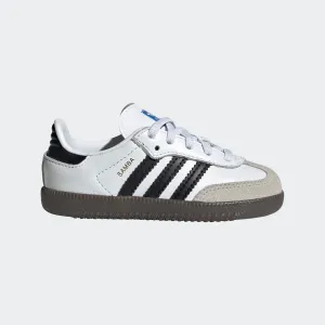 KIDS ADIDAS SAMBA OG EL I (CLOUD WHITE / CORE BLACK / GUM)