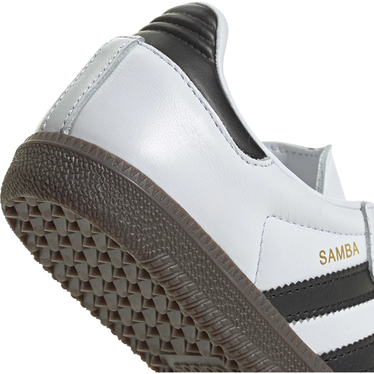 KIDS ADIDAS SAMBA OG J (CLOUD WHITE/CORE BLACK)