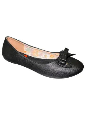 Ladies Bow-Decor Work Whole Shoes (Only Size 39/8)