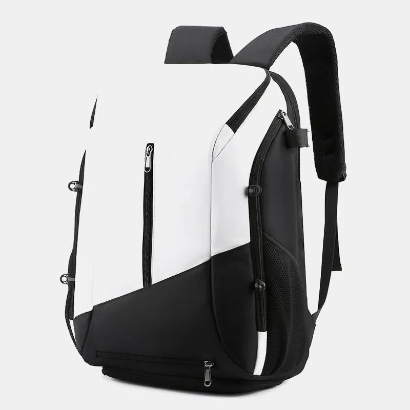 Large Capacity Functional Sports Backpack for Tennis Basketball Soccer Baseball