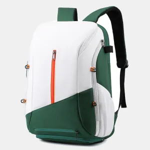Large Capacity Functional Sports Backpack for Tennis Basketball Soccer Baseball