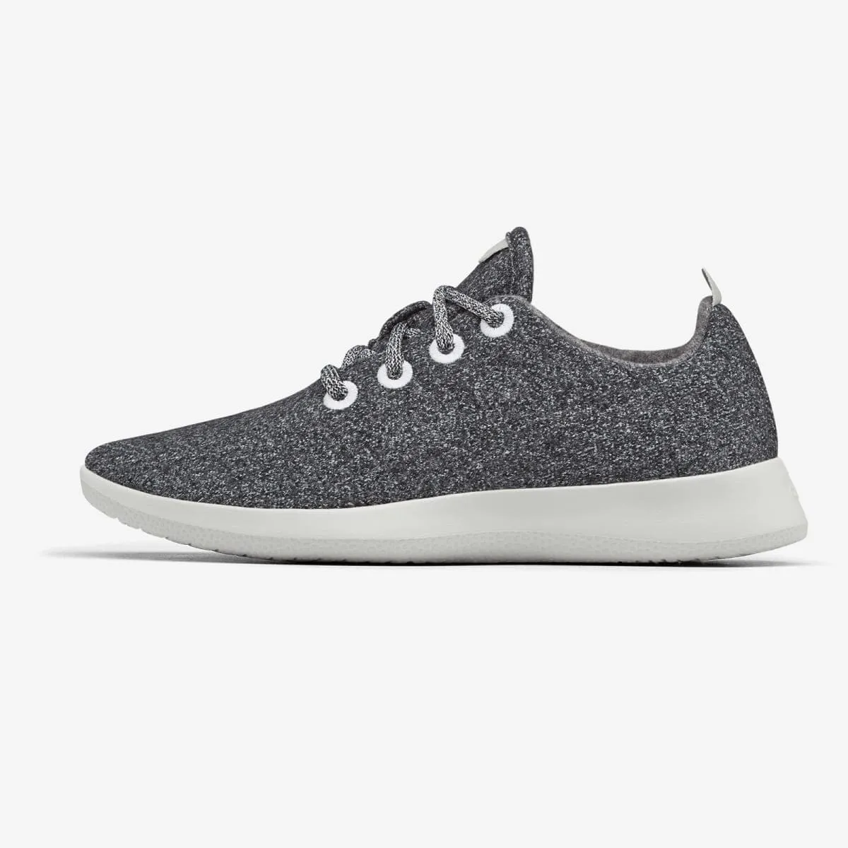 Le Mouton Women's Classic Wool Sneakers- Light Grey