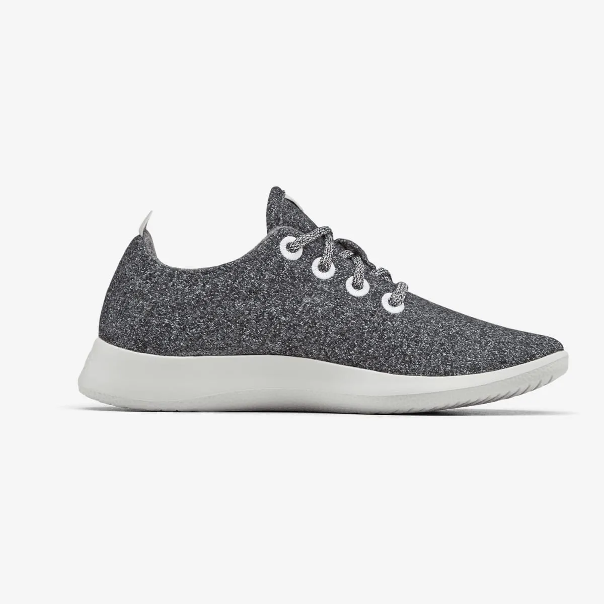 Le Mouton Women's Classic Wool Sneakers- Light Grey