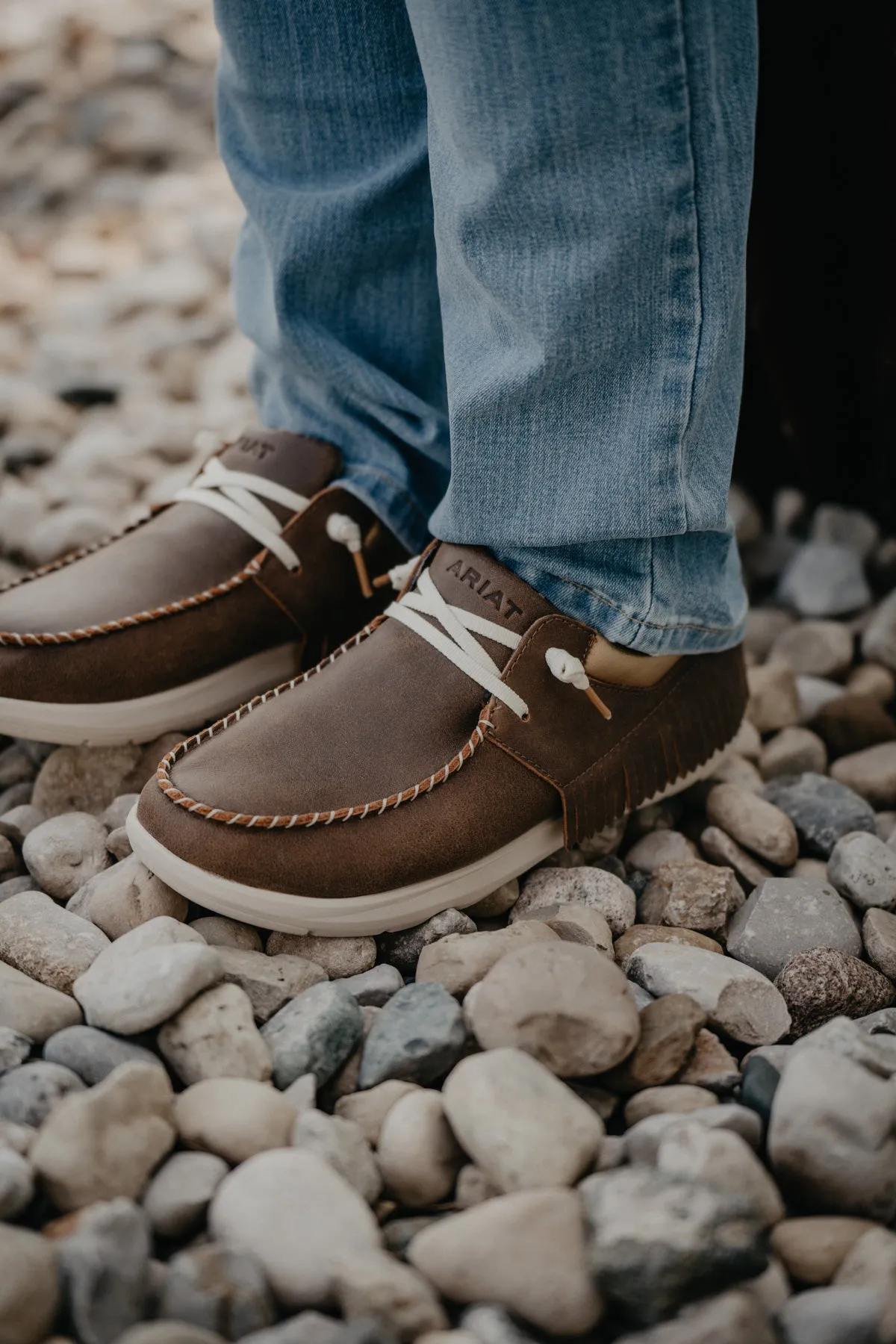 Leather Fringe Ariat Hilo Shoes
