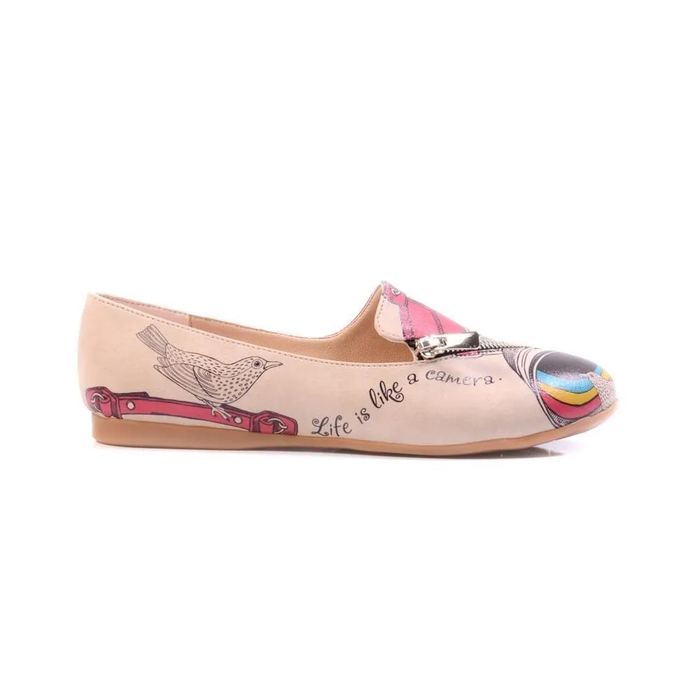 Life is Like a Camera Ballerinas Shoes YAB309