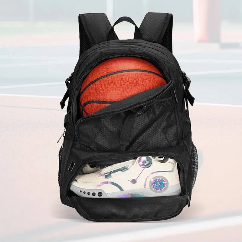 Lightweight Multi-Pocket Team Sports Backpack Soccer Bag Backpack Bag