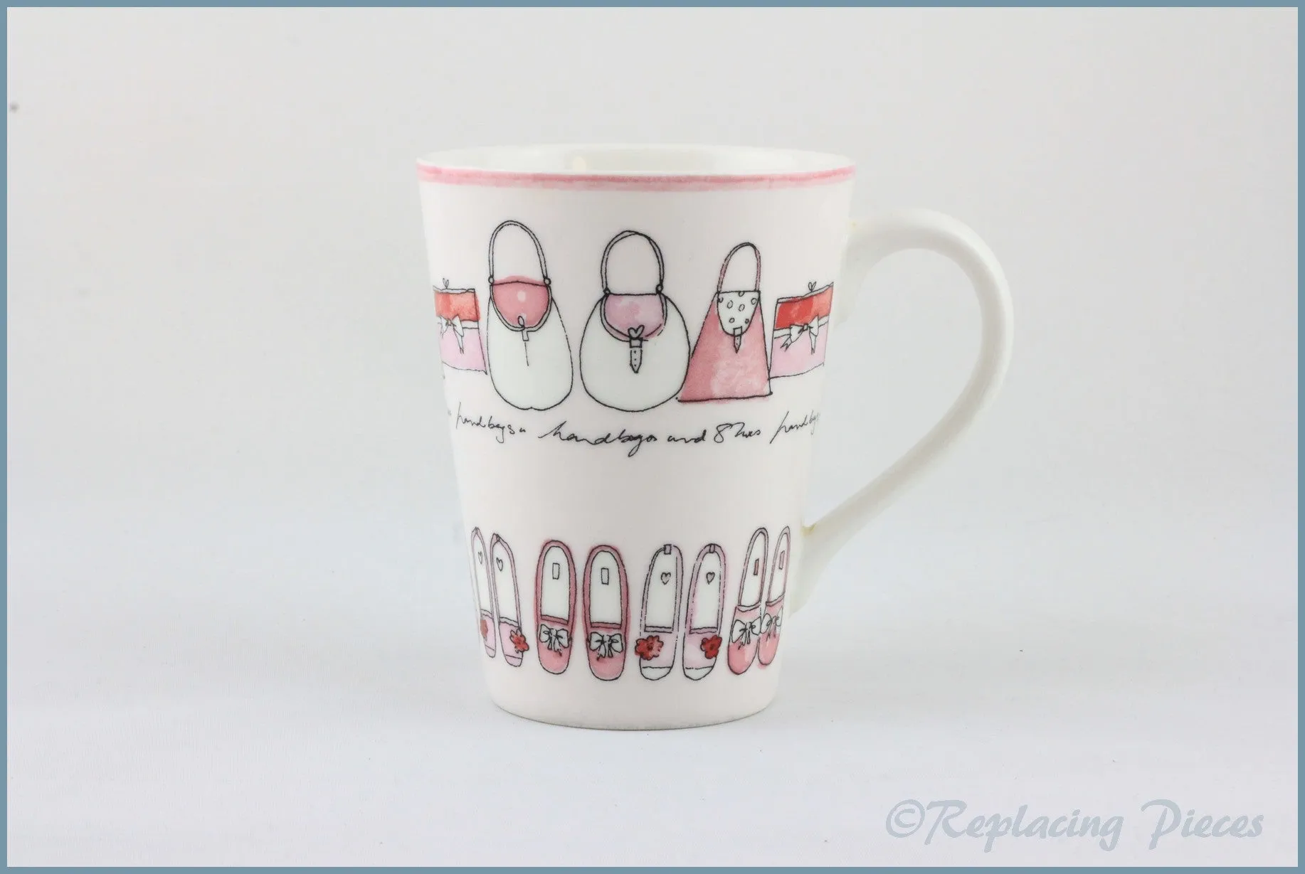 Marks & Spencer - Mugs - Handbags And Shoes (Pink)