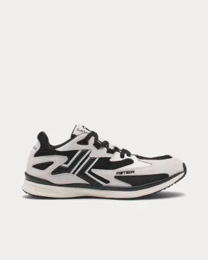 Meteor Mesh & Suede Black / White Low Top Sneakers
