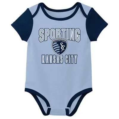 MLS Infant 3pk Bodysuit