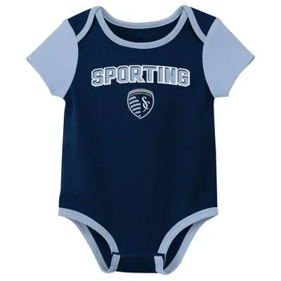 MLS Infant 3pk Bodysuit