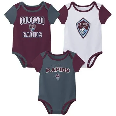 MLS Infant 3pk Bodysuit