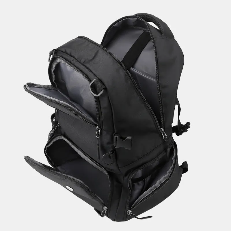Multi-Pocket Waterproof Sports Bag Basketball Soccer Backpack