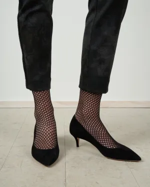 must have suede kitten heel - black