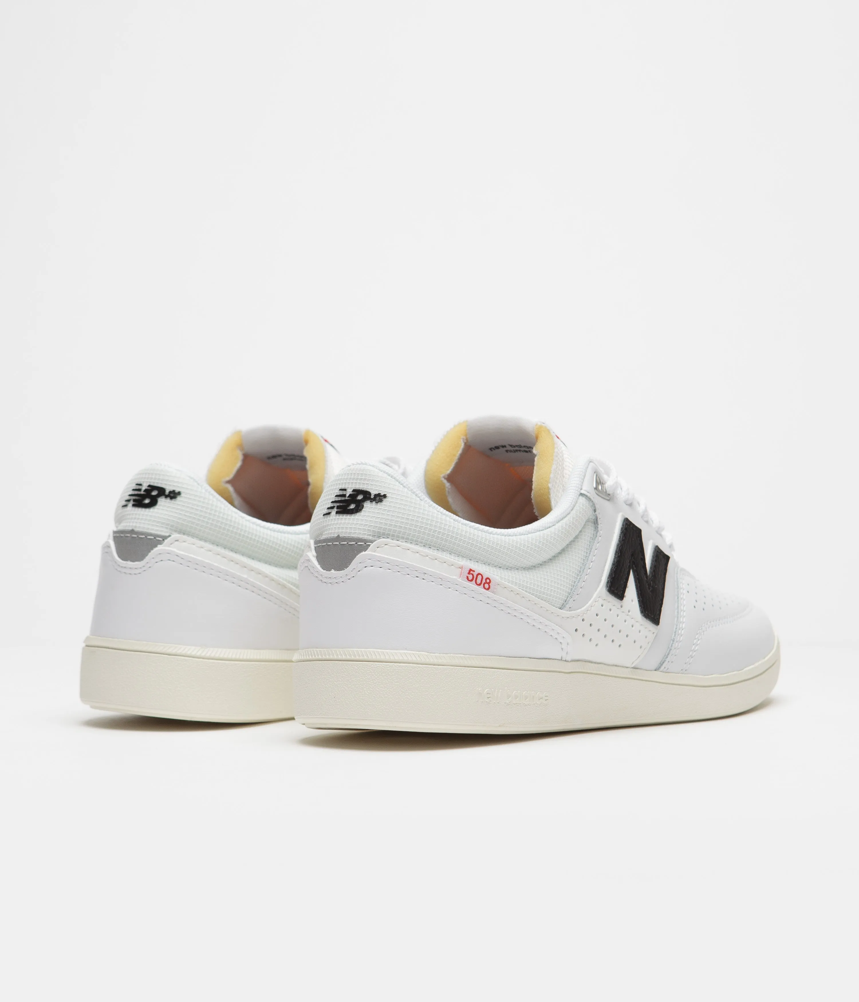 New Balance Numeric 508 Brandon Westgate Shoes - White / Black