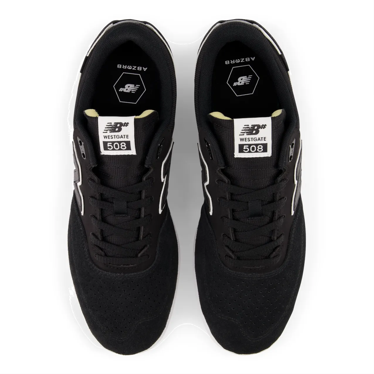 New Balance Numeric Men's Brandon Westgate 508 Black White Shoes