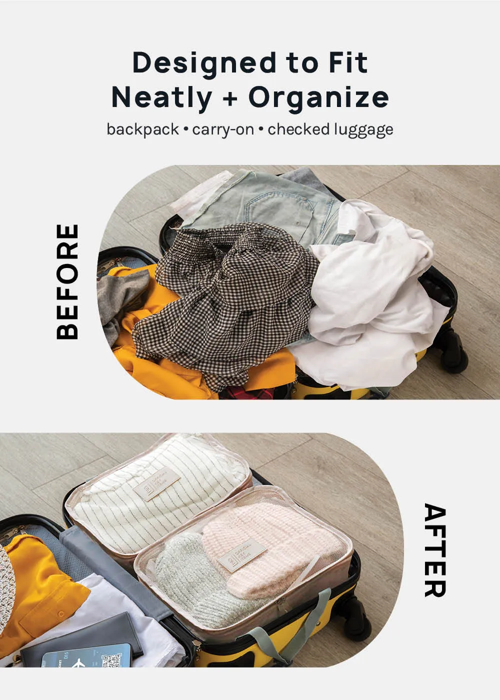 Official Key Items Travel Packing Cube- Medium