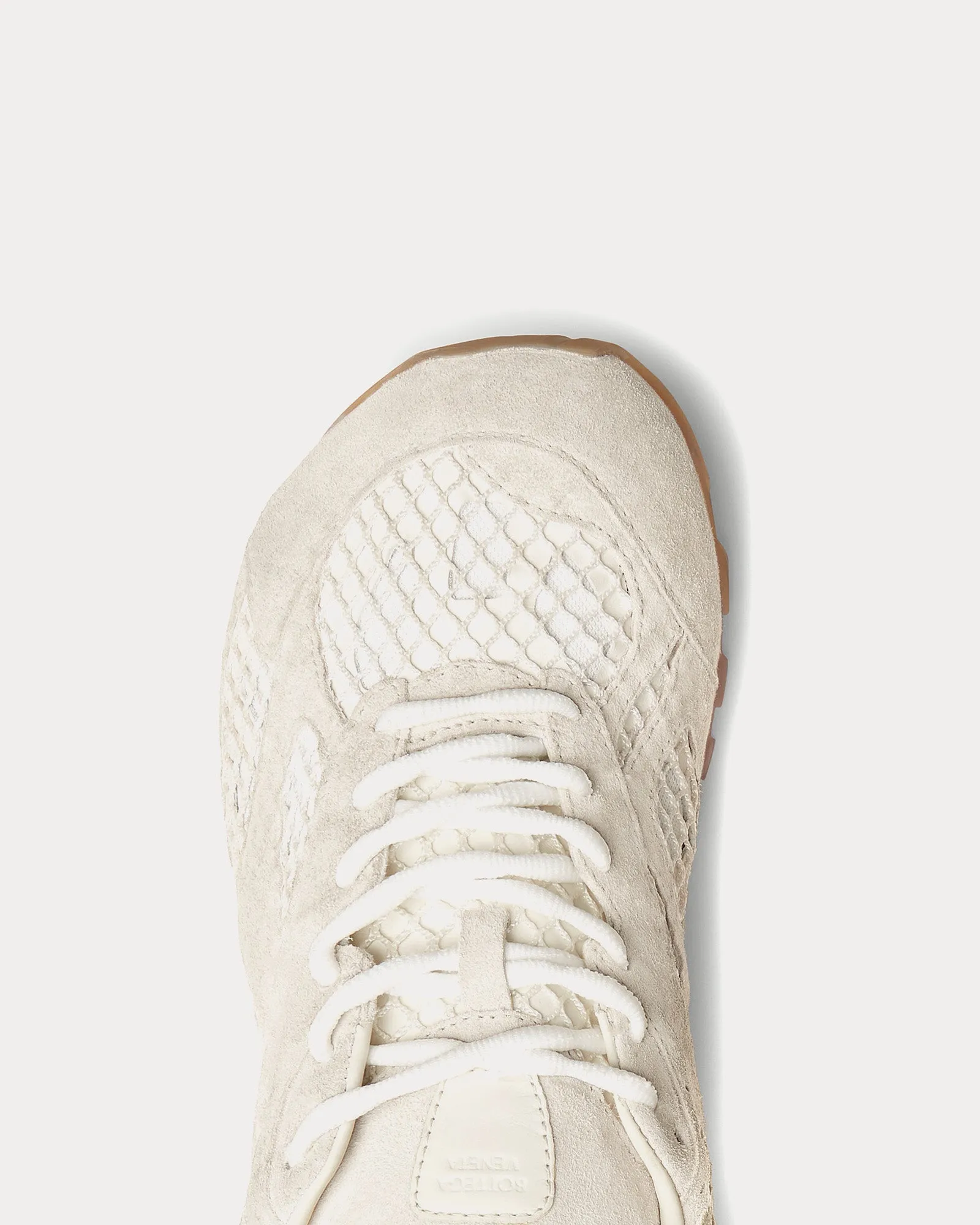 Orbit Suede & Mesh Sea Salt Low Top Sneakers