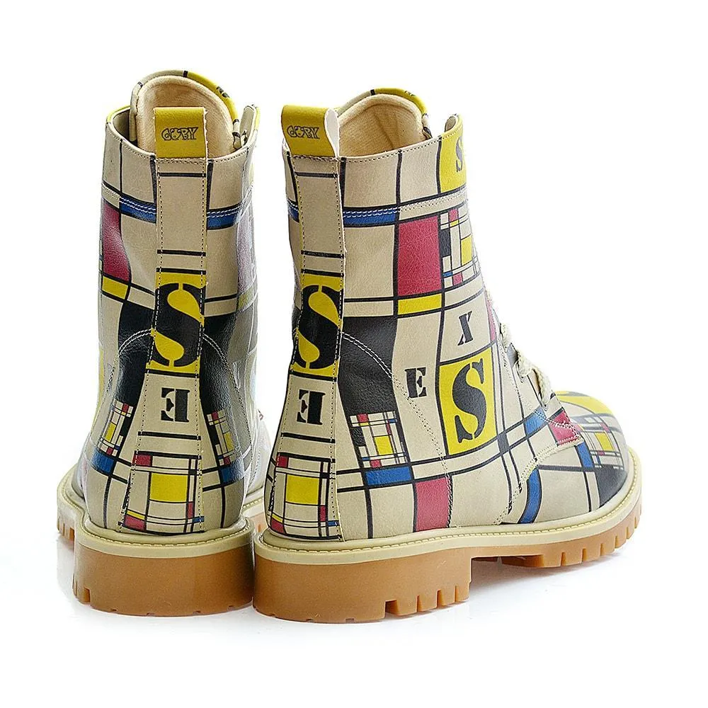 Pattern Long Boots TMB1027