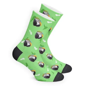 Pet Face Socks Gifts For Bird Lovers Pet Memorial Gift