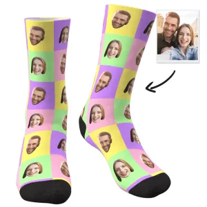 Photo Socks Anniversary Gifts For Her