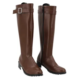 RE 4 Ashley Graham Cosplay Shoes Boots Halloween Costumes Accessory Custom Made
