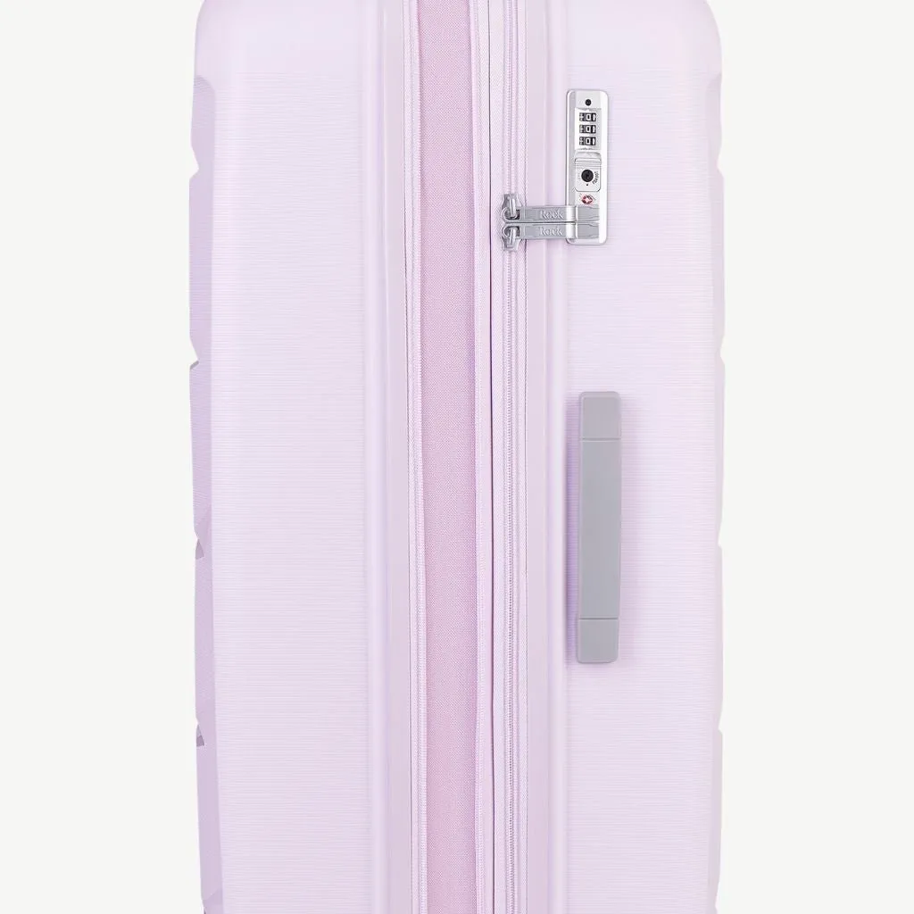 Rock Tulum 3 Piece Set Expander Hardsided Luggage - Lilac