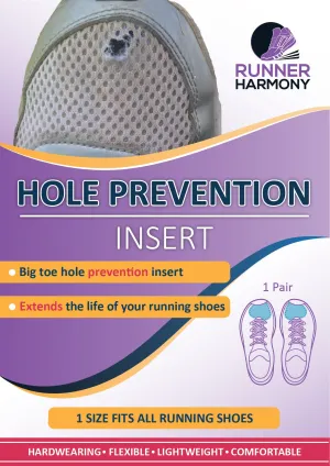 Runner Harmony Toe Hole Prevention Inserts