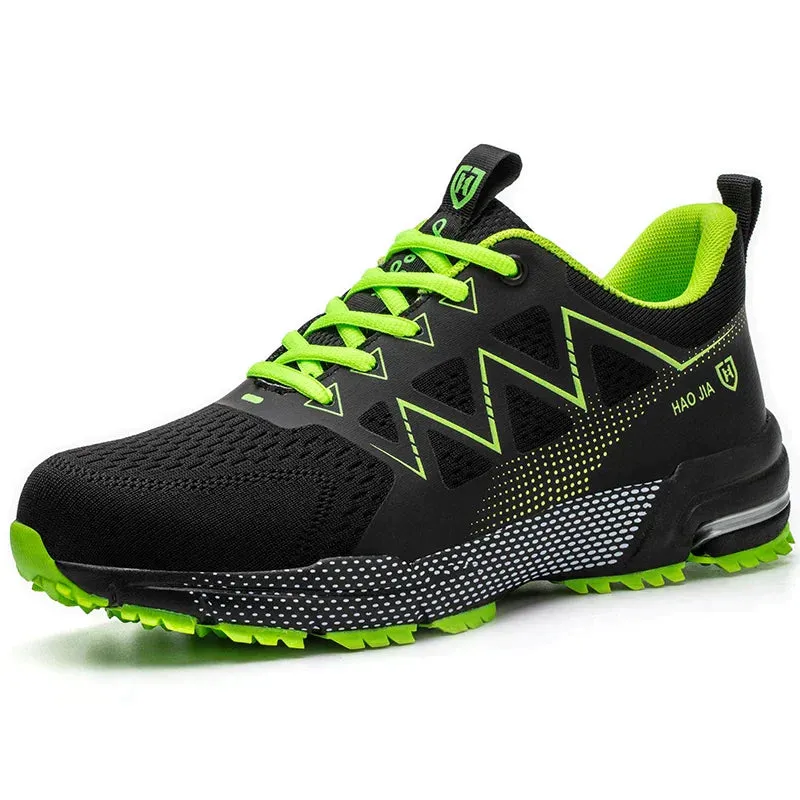 S1 safety shoes, lightweight breathable sneakers