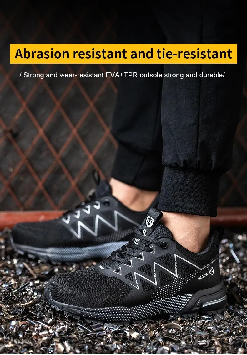 S1 safety shoes, lightweight breathable sneakers