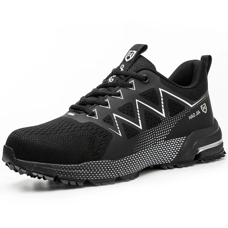 S1 safety shoes, lightweight breathable sneakers
