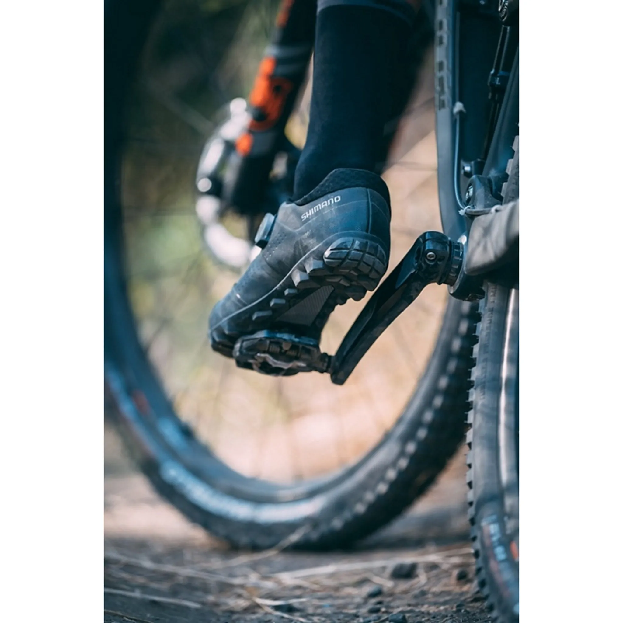 Shimano Sh-Me502 Spd Shoes Size 40 Black