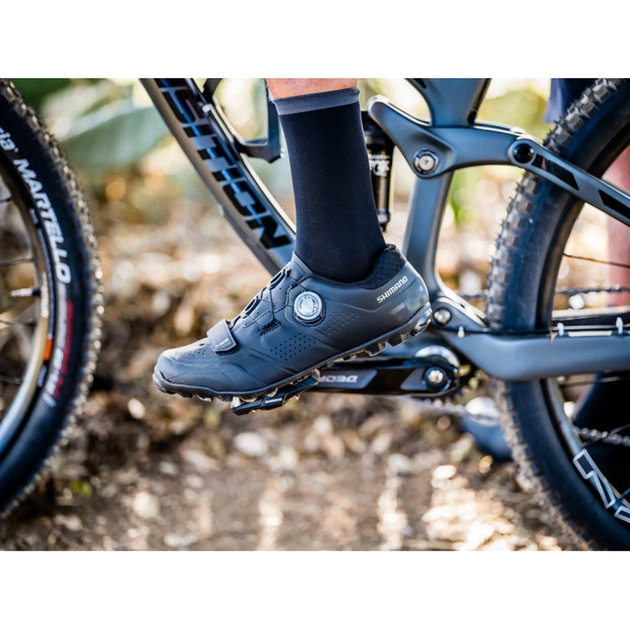 Shimano Sh-Me502 Spd Shoes Size 40 Black