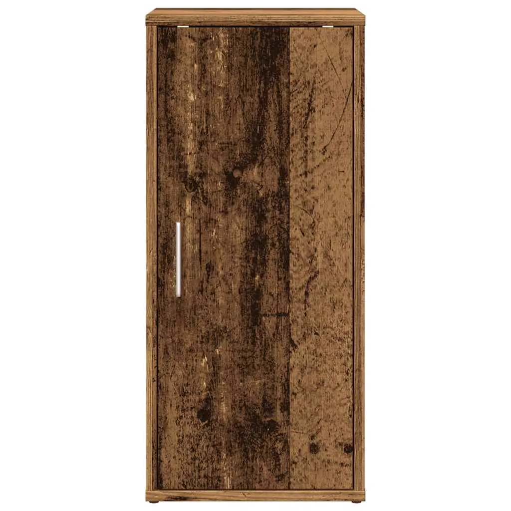 Shoe Cabinet Old Wood 32x35x70 cm Engineered Wood