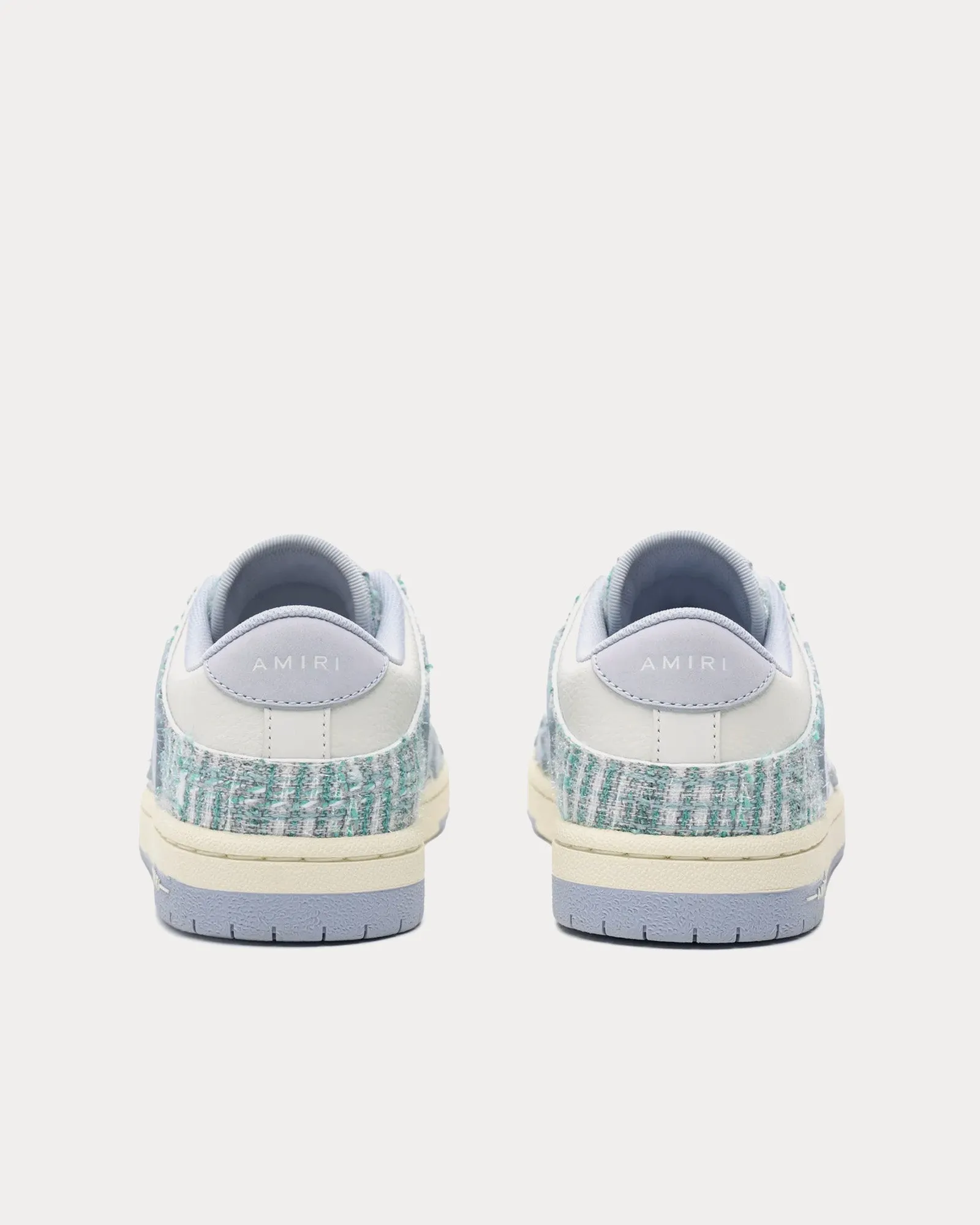 Skel-Top Boucle Grey / Blue Low Top Sneakers