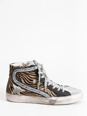 slide hightop sneaker