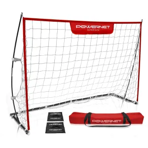 Soccer Goal | Lightweight Frame Ultra-Portable | Included Sandbag