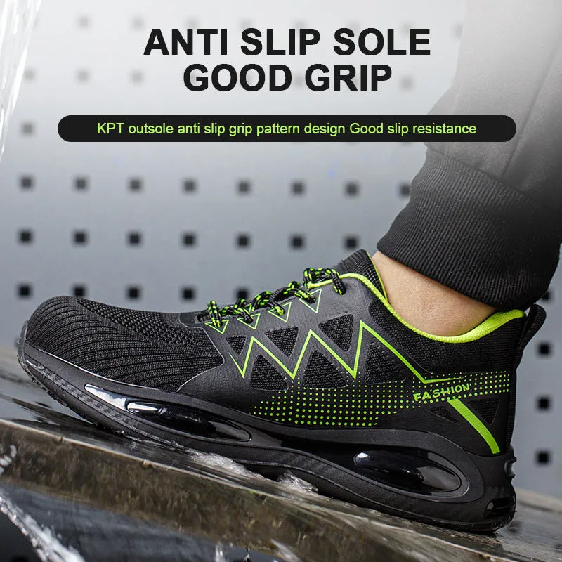 Steel Toe Shoes for Men Women Safety Work Indestructible Lightweight Work Sneakers