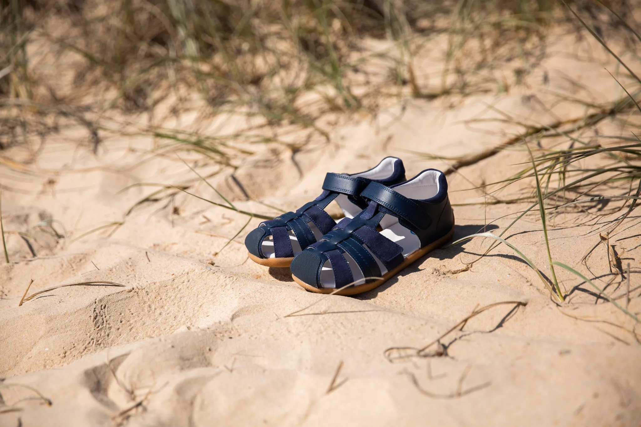 Surefit Alex II Navy Leather Sandals