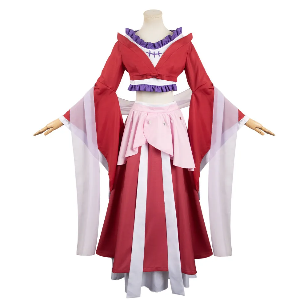 The Apothecary Diaries Maomao Women Red Dress Set Party Carnival Halloween Cosplay Costume