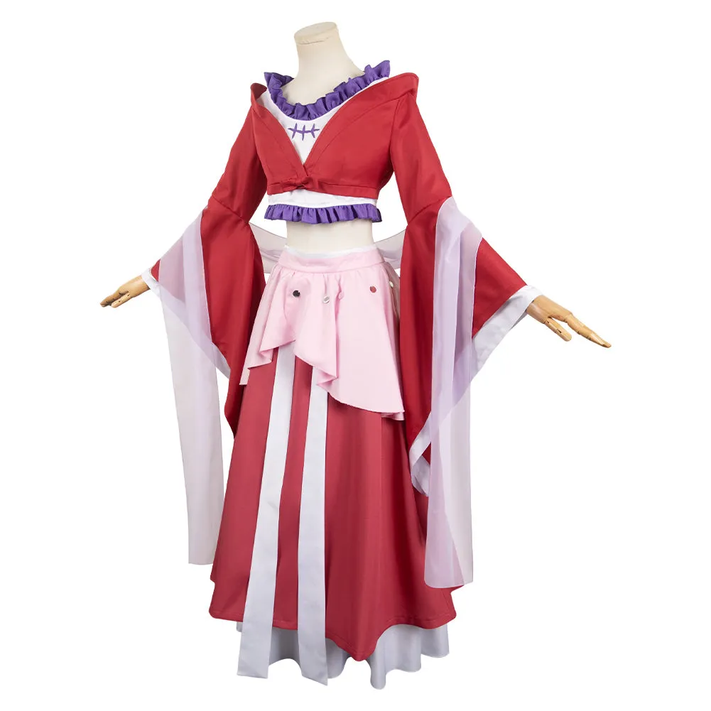The Apothecary Diaries Maomao Women Red Dress Set Party Carnival Halloween Cosplay Costume