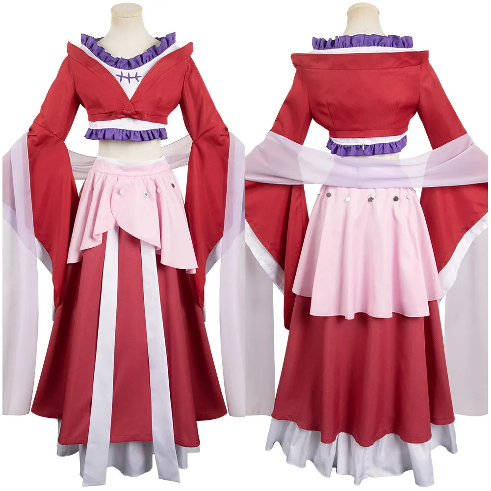 The Apothecary Diaries Maomao Women Red Dress Set Party Carnival Halloween Cosplay Costume