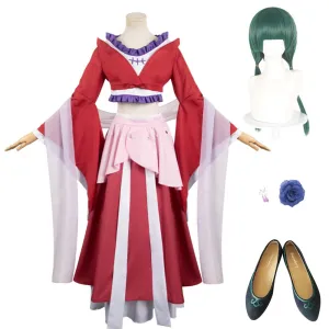 The Apothecary Diaries Maomao Women Red Dress Set Party Carnival Halloween Cosplay Costume