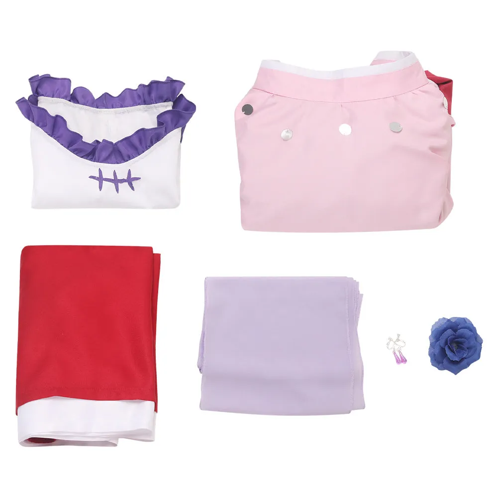 The Apothecary Diaries Maomao Women Red Dress Set Party Carnival Halloween Cosplay Costume