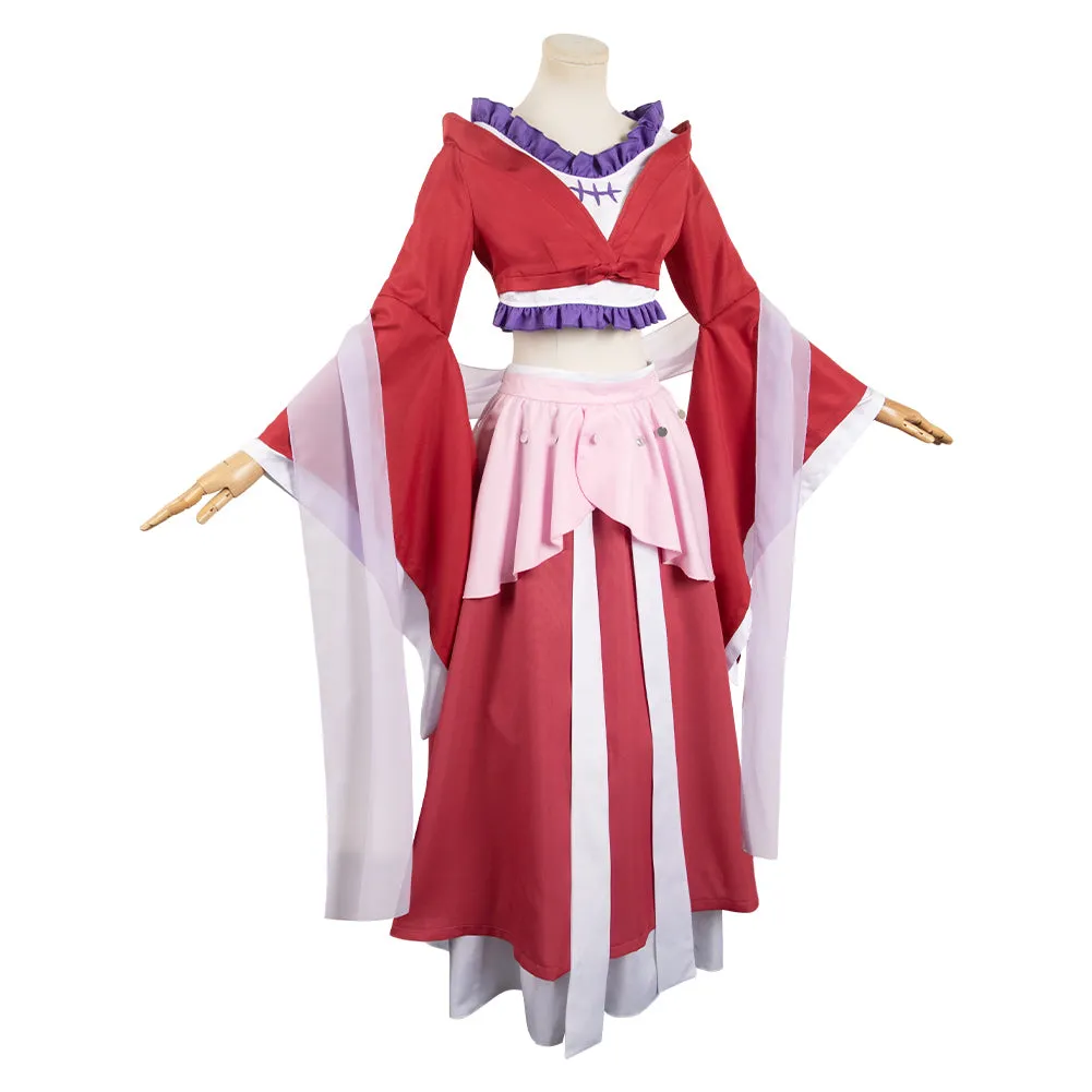 The Apothecary Diaries Maomao Women Red Dress Set Party Carnival Halloween Cosplay Costume